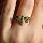 Solid Gold & Certified Diamond Honey Bee Ring
